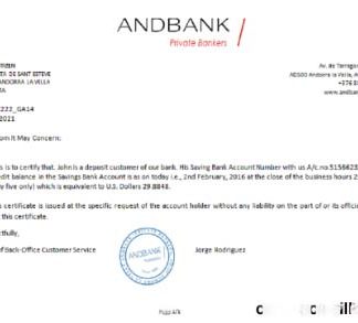 Andorra Andbank bank reference download template file
