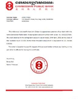 Cambodia Cambodianpublicbank reference download template file
