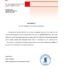 Canada Scotiabank reference download template file