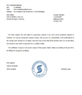 Colombia Scotiabank Colpatria reference download template file