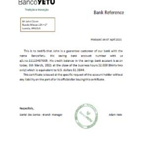 Angola Bancoyetu reference download template file