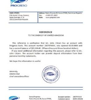 Dominicia Banco Progreso reference download template file