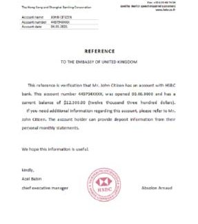 France HSBC reference download template file