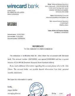 Germany Wirecard reference download template file