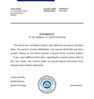 Greece Eurobank reference download template file
