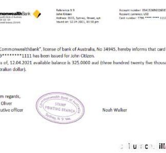 Australia Commonwealth reference download template file