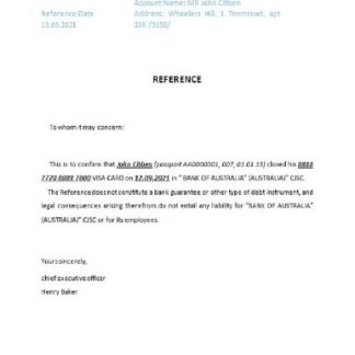 Australia Hume closure reference download template file