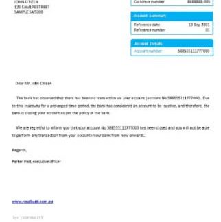 Australia Rural closure reference download template file