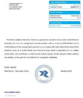 Australia Rural reference download template file