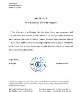 Netherlands Crawford bank reference download template file