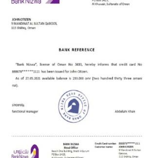 Oman Nizwa reference download template file