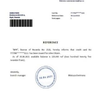 Rwanda BPR reference download template file