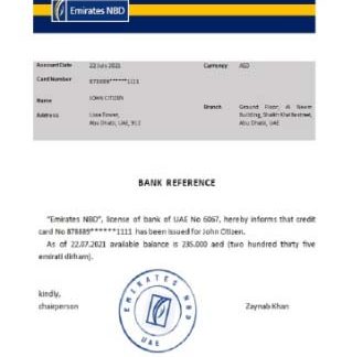 UAE Emirates NBD reference download template file