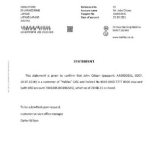 United Kingdom Barclays reference download template file