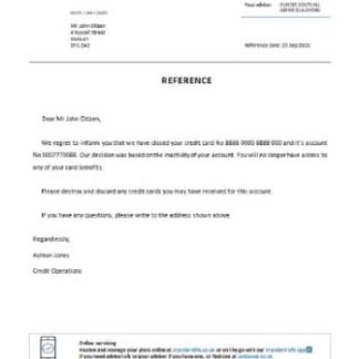 United Kingdom Santander reference download template file