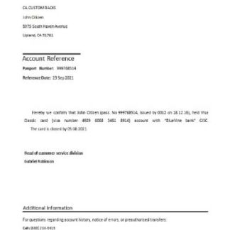 USA Bluevine closure reference download template file