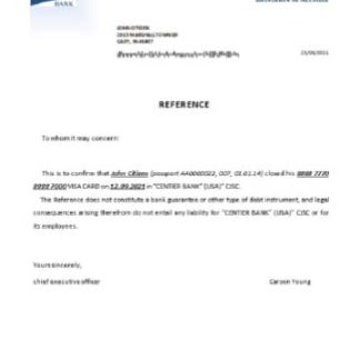 USA Centier closure reference download template file