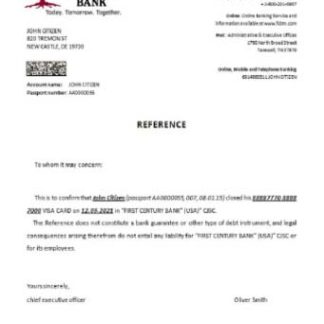 USA First Century closure reference download template file