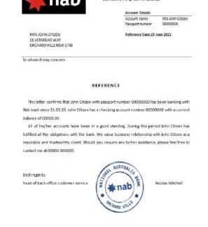 USA Nab reference download template file