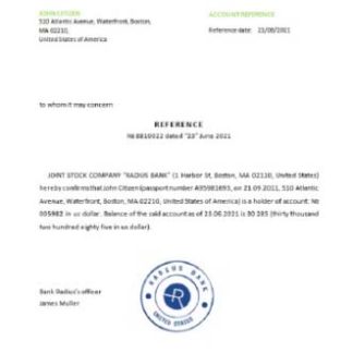 USA Radius reference download template file