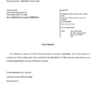 USA Silicon Valley Bank closure reference download template file