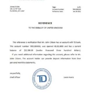 USA TD reference download template file