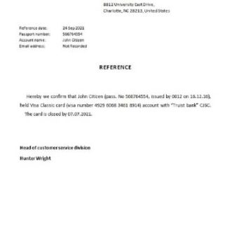 USA Truist bank closure reference download template file