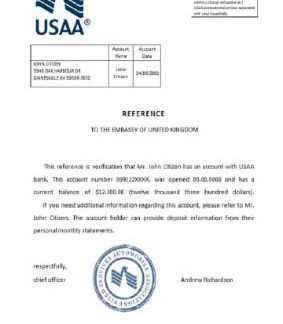 USA USAA reference download template file
