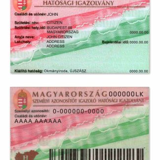 Hungary certificate proof of residence Download Template File