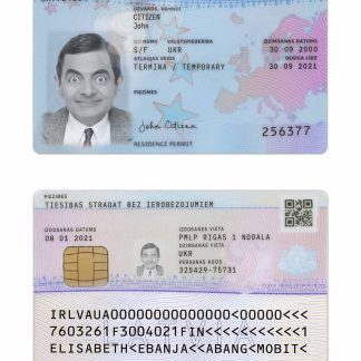 Latvia Residence Permit Download Template File