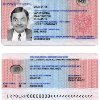 POLAND Residence Permit Download Template File