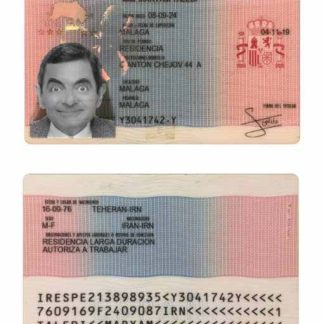 Spain Residence Permit 2019 Download Template File