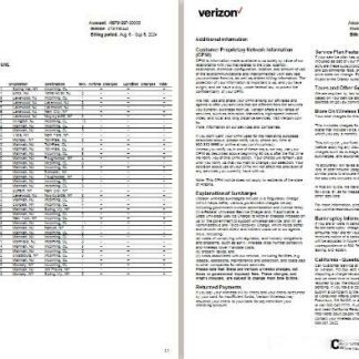 USA New Jersey Verizon utility 13 14 scr download template file