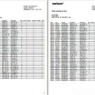 USA New Jersey Verizon utility 9 10 scr download template file
