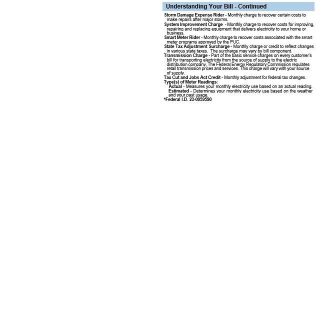 USA Pennsylvania PPL electric utility bill, 3 pages 2 download template file