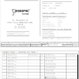 ITALY ROPOBAC SYSTEMI utility bill Word and PDF template download template file