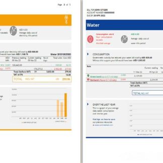 UAE Abu Dhabi Al Ain Distribution Co. (5 pages) 3 4 download template file