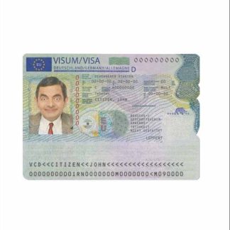 Germany Schengen visa download template file