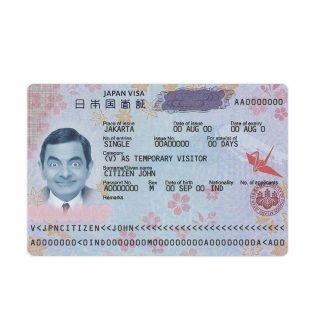 Japan travel visa new download template file