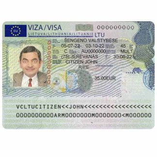 LITHUANIA SCHENGEN VISA FROM LITHUANIAN EMBASSY (2022) download template file