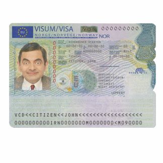 Norway schengen visa download template file