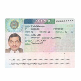 Switzerland schengen visa download template file