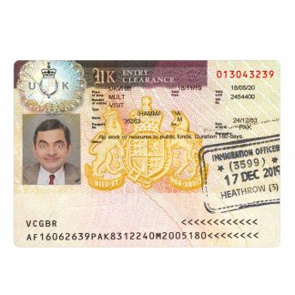 United Kingdom visa 2019 present download template file