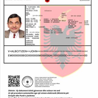 Albania e visa new version download template file