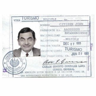EL SALVADOR travel visa download template file